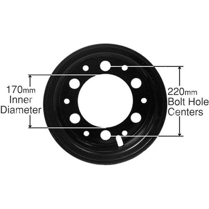R700-3 Steel Rim Assembly For caterpillar Forklifts