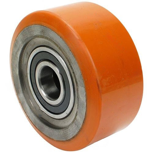 WH-738-A-95D Polyurethane Wheel/Bearings For Crown Forklifts