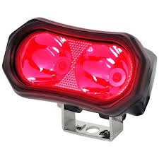 60762R Spot Light (Red Led 10-110 Volt) For Doosan Forklifts
