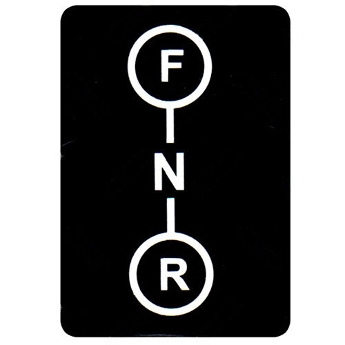 DECAL-104 Decal (F/R Directional) For Doosan Forklifts