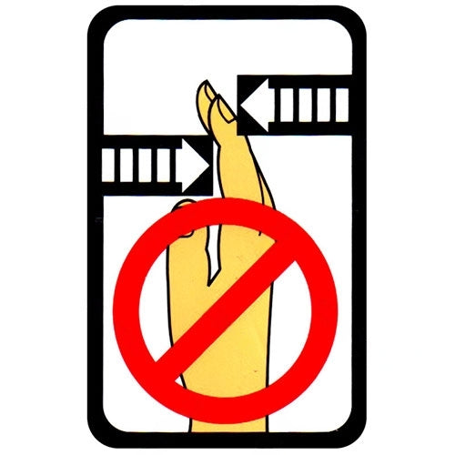 DECAL-92 Decal (Hands) For Doosan Forklifts