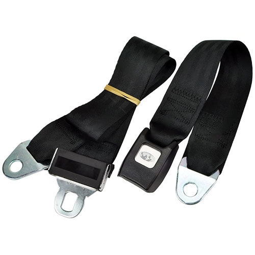 LB-60-BLACK Lap Seat Belt (Black) For Doosan Forklifts