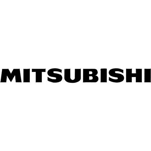 H-MITSUBISHI Universal Sticker (Mitsubishi) For Mitsubishi Forklifts
