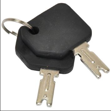 1337197 Ignition Key Set/2 Keys For Hyster Forklifts