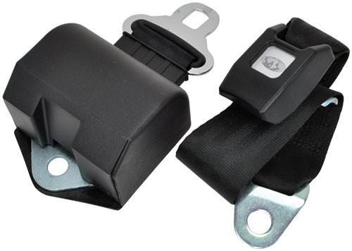 Rb-72-Black Retractable Seat Belt For Hyster Forklifts